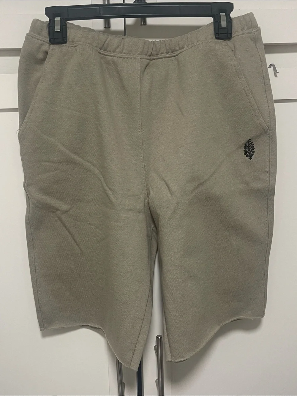 Free People For The Win Long Shorts in Sage Stone Sz M NWOT